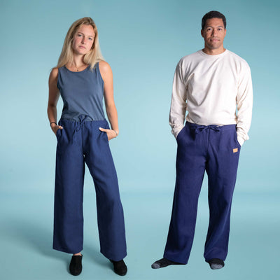 100% hemp yoga pants