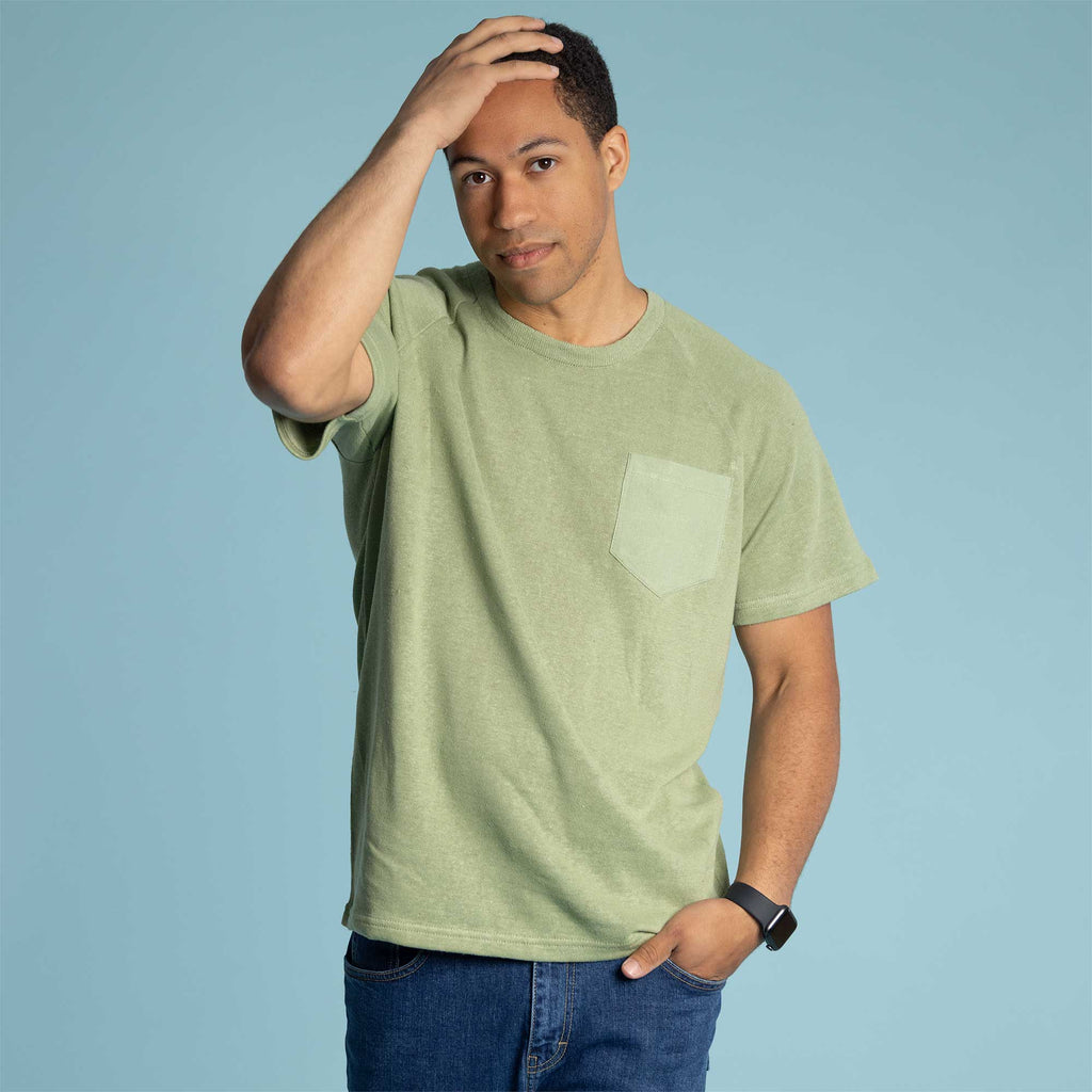 100% hemp pocket t-shirt