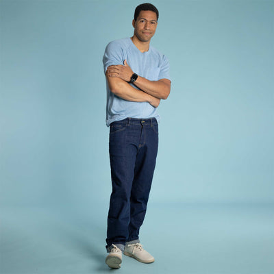 organic cotton jeans indigo dyed