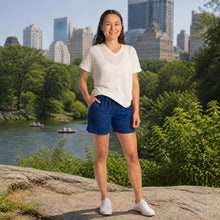 Load image into Gallery viewer, plastic-free linen shorts