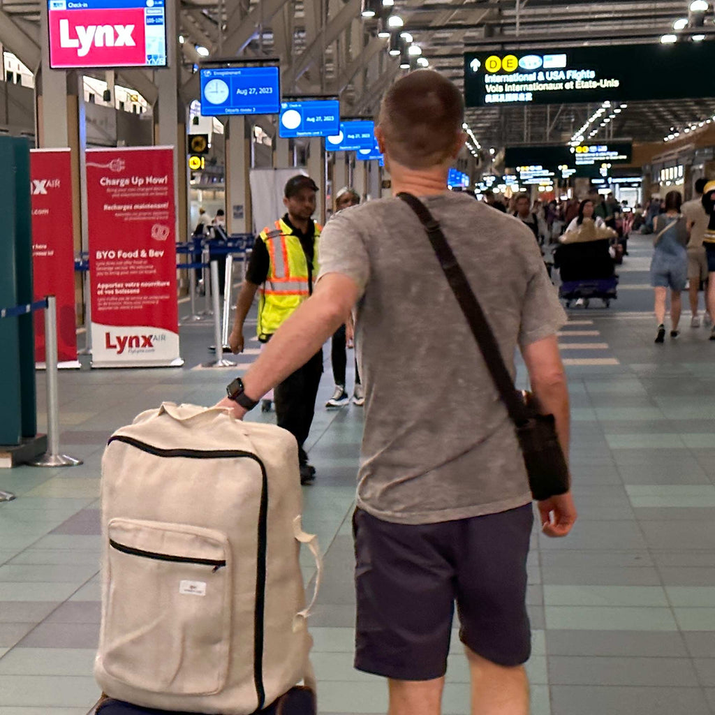 hemp luggage