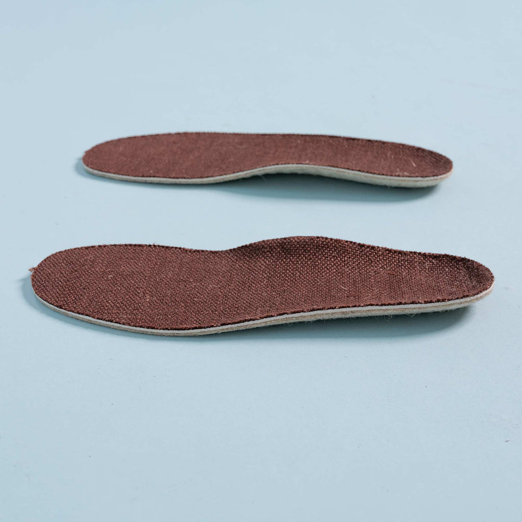 hemp insole plastic-free