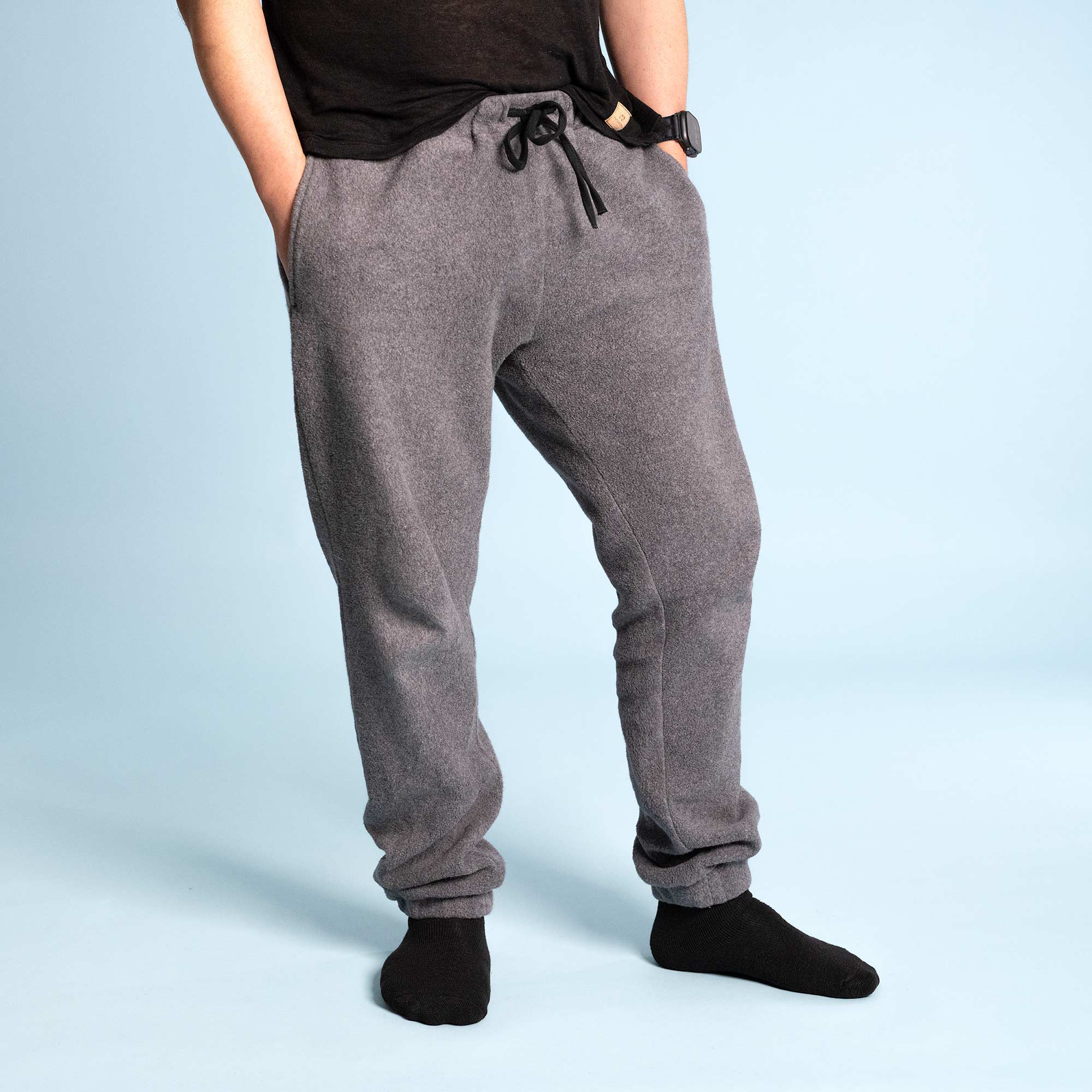 100% Organic Cotton Jogger Pants (Plastic-Free Fleece; Chemical