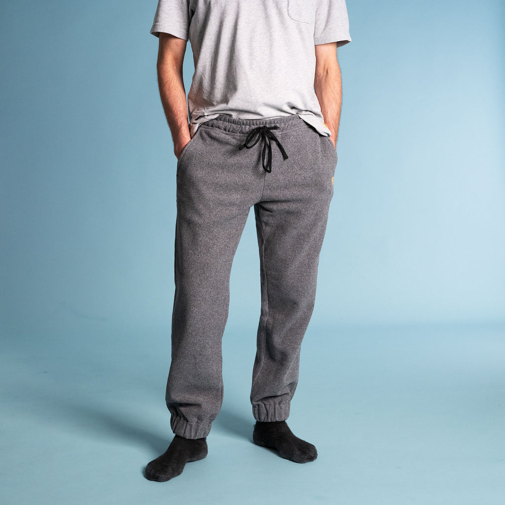 100% certified organic cotton fleece jogger pants