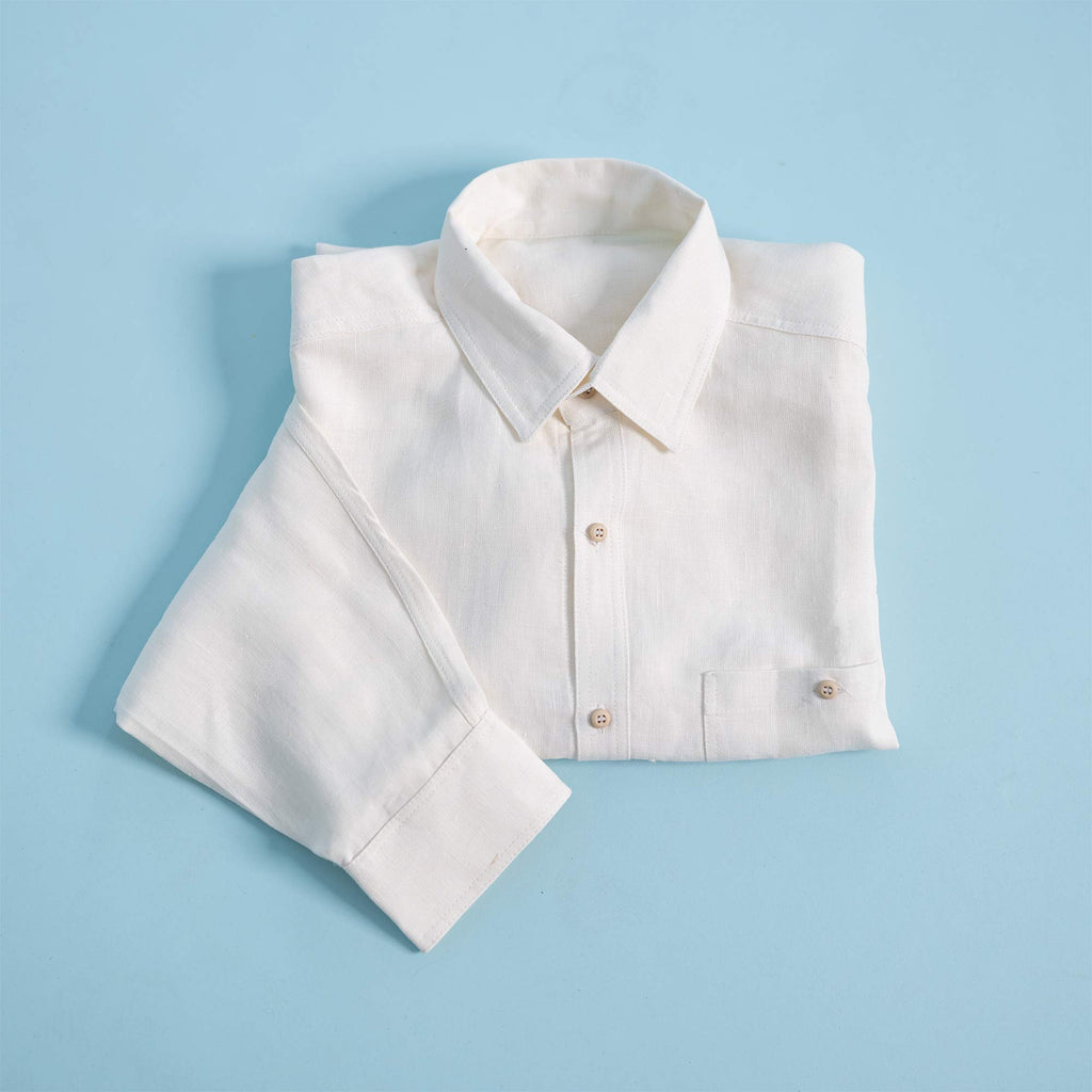 JAKE 100% Organic Hemp Oxford Shirt with Pocket (Closeout - Final Sale)