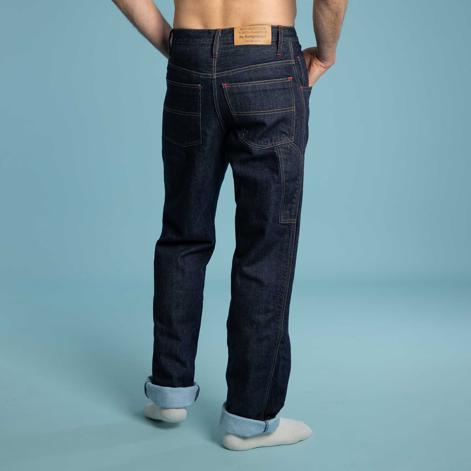 Flannel-Lined 100% Certified Organic Cotton Denim Jeans Sweatshop-free –  Rawganique