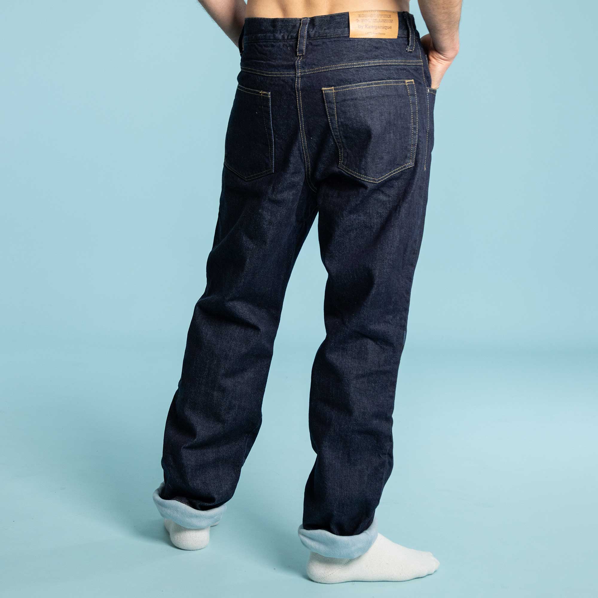 Fleece-Lined 100% Certified Organic Cotton Denim Jeans Sweatshop-free –  Rawganique