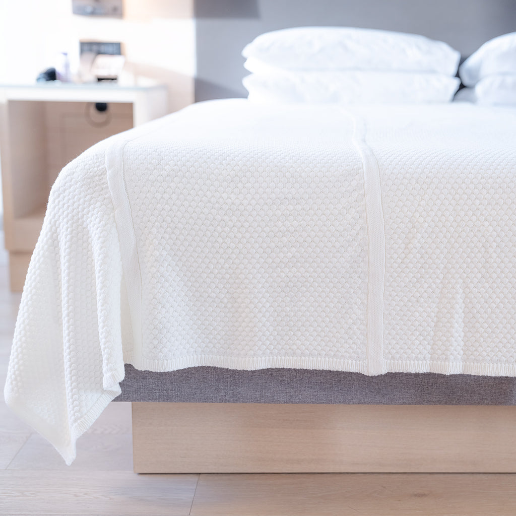 warm organic merino wool blanket