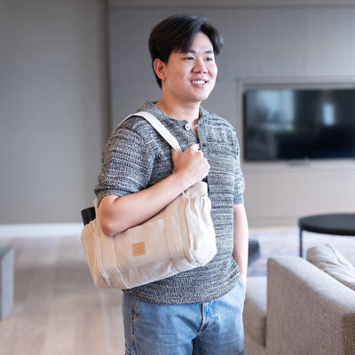 organic hemp tote bag