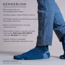 Load image into Gallery viewer, certified organic merino wool anklet socks