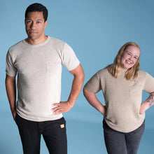 Load image into Gallery viewer, plastic-free 100% organic linen knit shirt