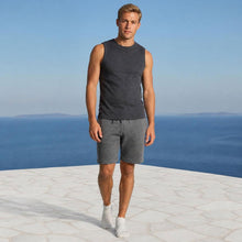 Load image into Gallery viewer, 100% organic cotton fleece sweat shorts