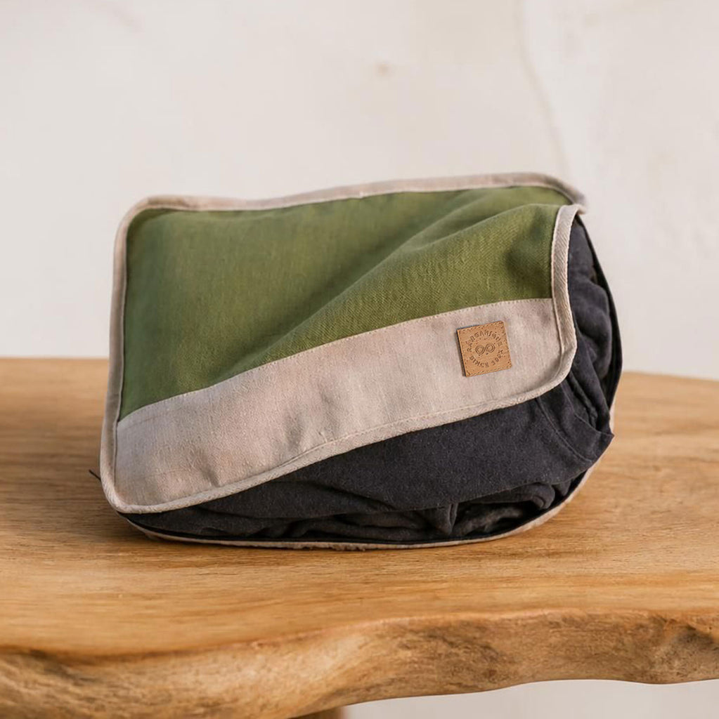 hemp packing cube plastic-free