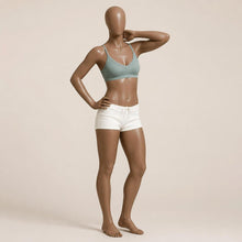 Load image into Gallery viewer, 100% organic cotton boy shorts panty plastic-free