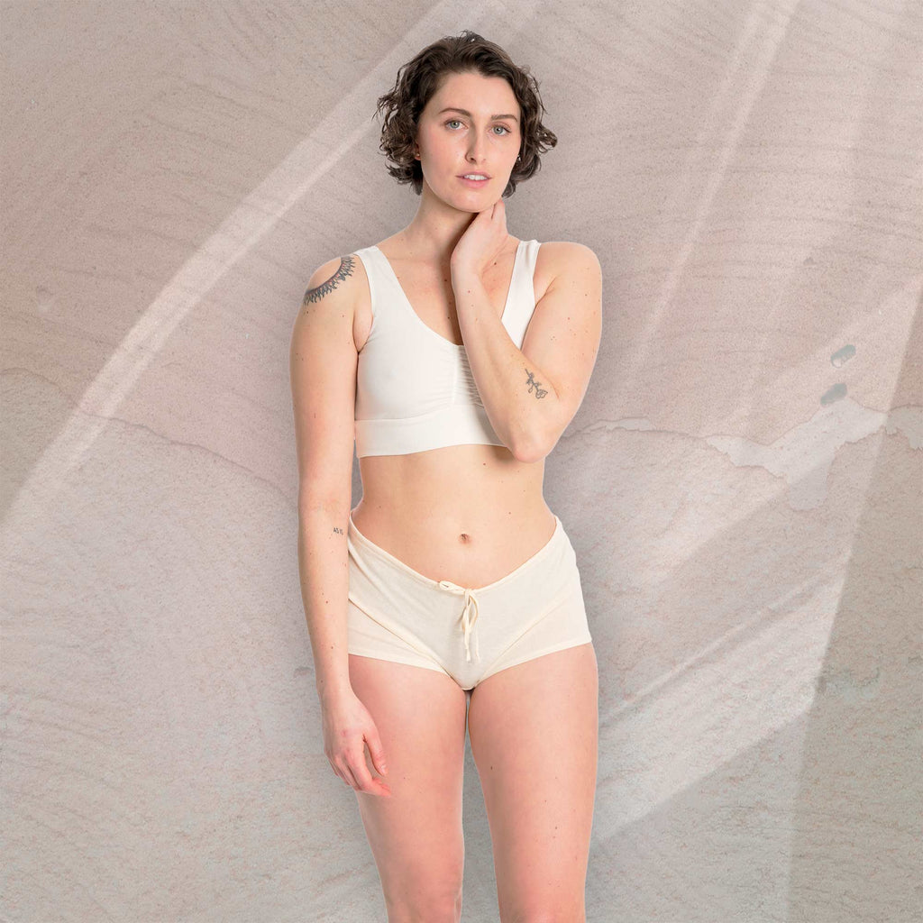 plastic-free 100% organic cotton panty