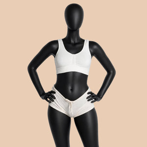 100% organic cotton panty plastic-free
