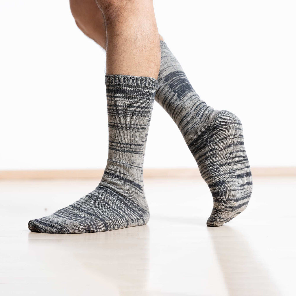 Organic hemp merino socks