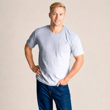 Load image into Gallery viewer, plastic-free 100% certified organic cotton t-shirt sweatshop-free