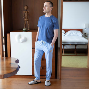 organic linen house slippers