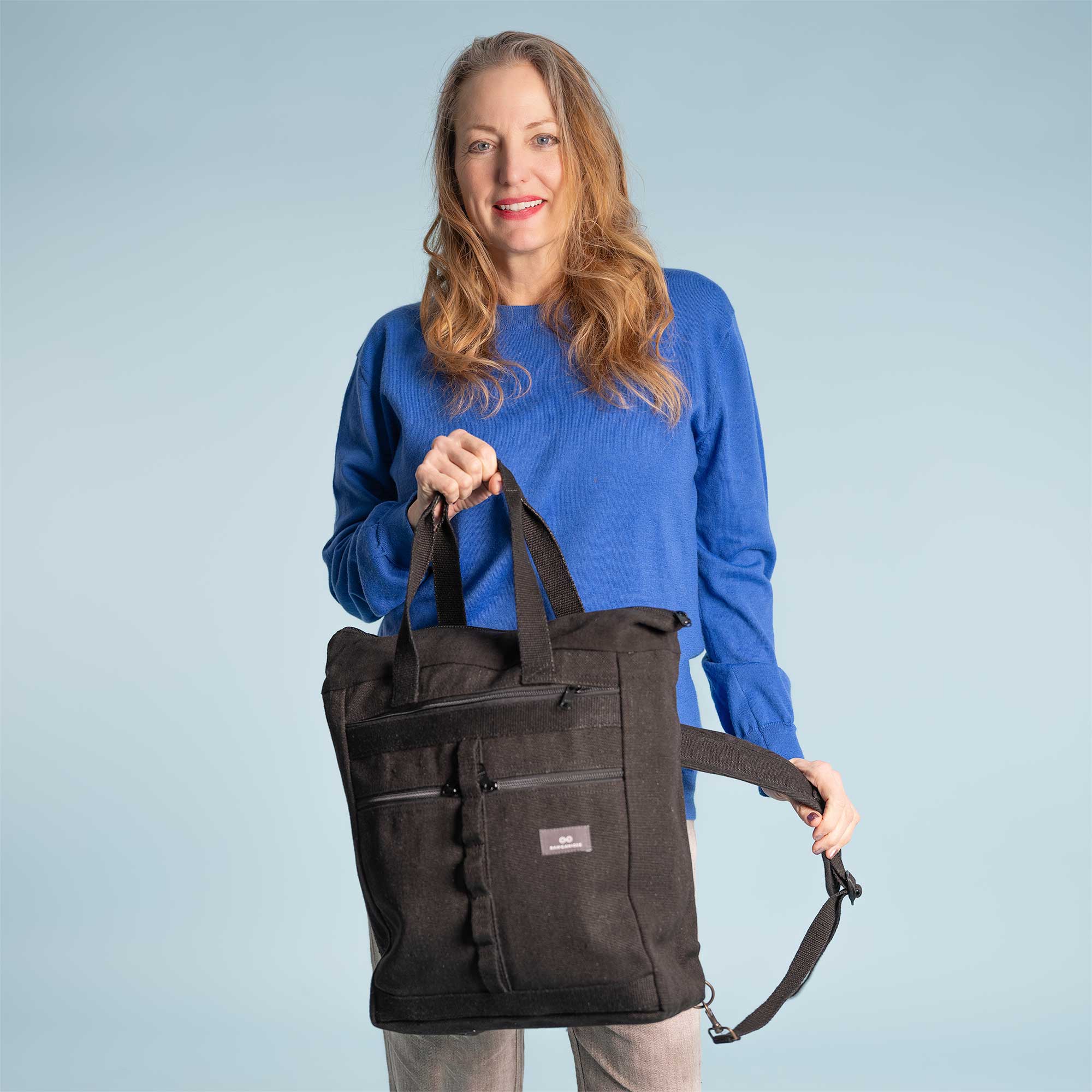 Organic Hemp Laptop Tote Backpack – Rawganique