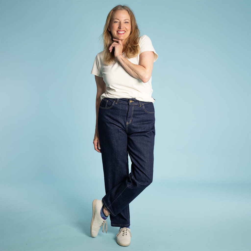 women's organic cotton stretch jeans