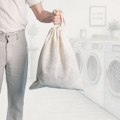 organic laundry garment protection bag