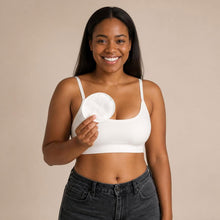 Load image into Gallery viewer, 100% organic cotton fleece modesty pads plastic-free