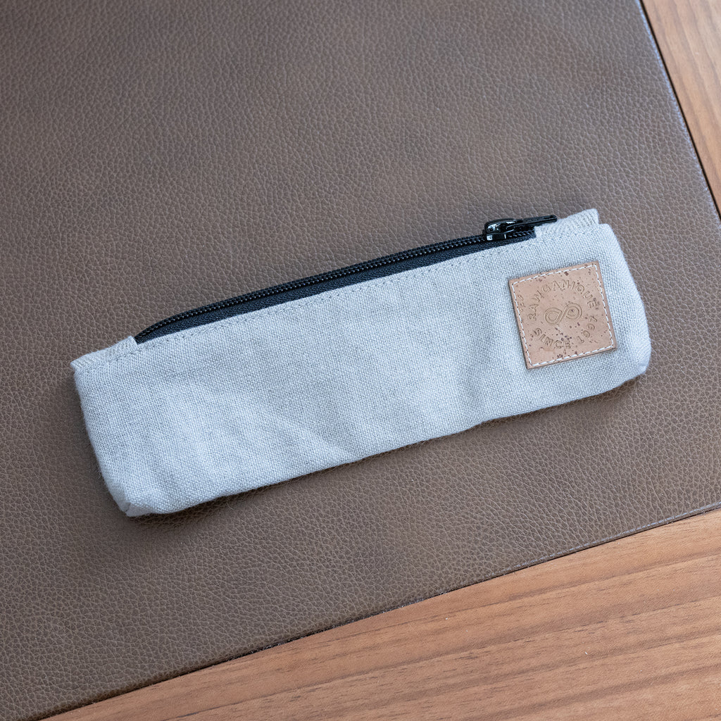 organic linen stationery case