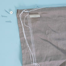 Load image into Gallery viewer, organic flax linen Roman blinds