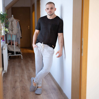 100% organic cotton joggers