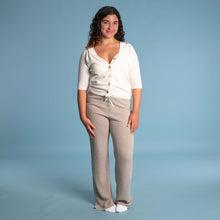 Load image into Gallery viewer, organic flax linen knit pants for ladies