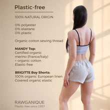 Load image into Gallery viewer, certified organic merino wool bra