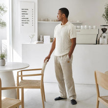Load image into Gallery viewer, elegant 100% organic merino wool polo shirt