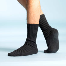 Load image into Gallery viewer, Elastic-free 100% organic cotton socks