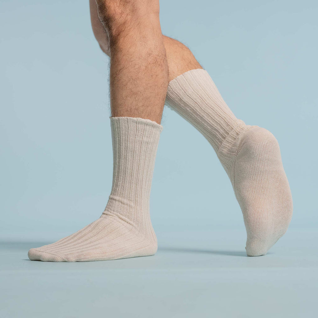 latex-free linen socks