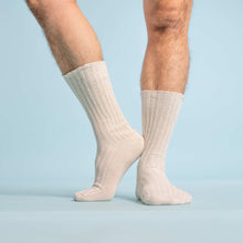 Load image into Gallery viewer, elastic-free organic linen socks