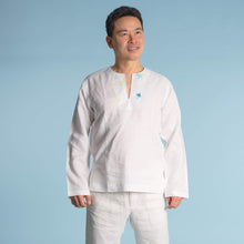 Load image into Gallery viewer, linen meditation shirt