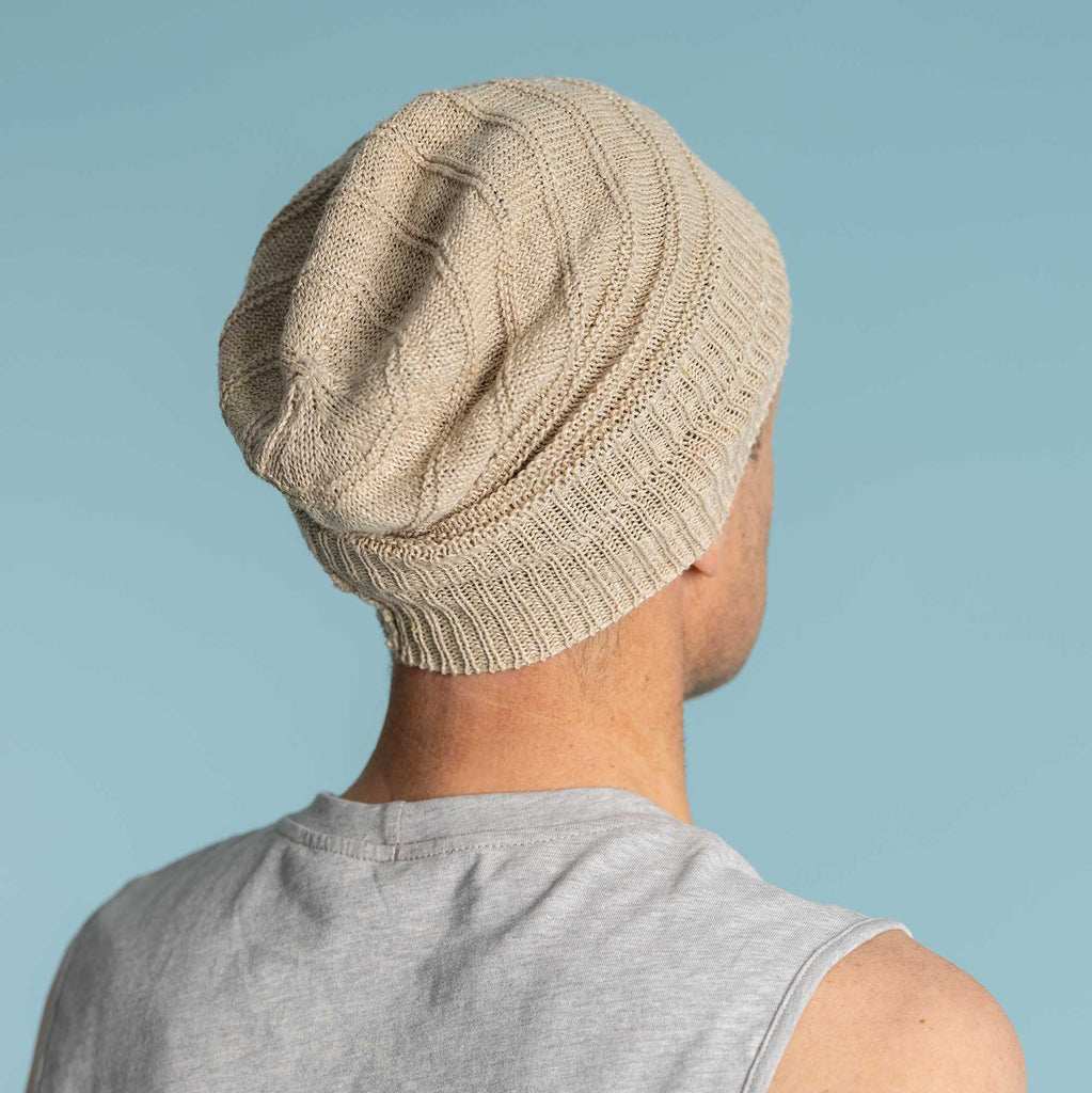 flax linen tuque