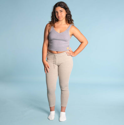 organic linen leggings