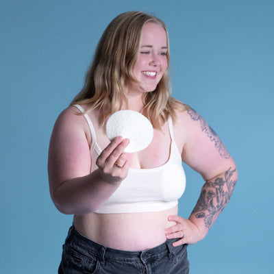 100% organic merino nursing pad