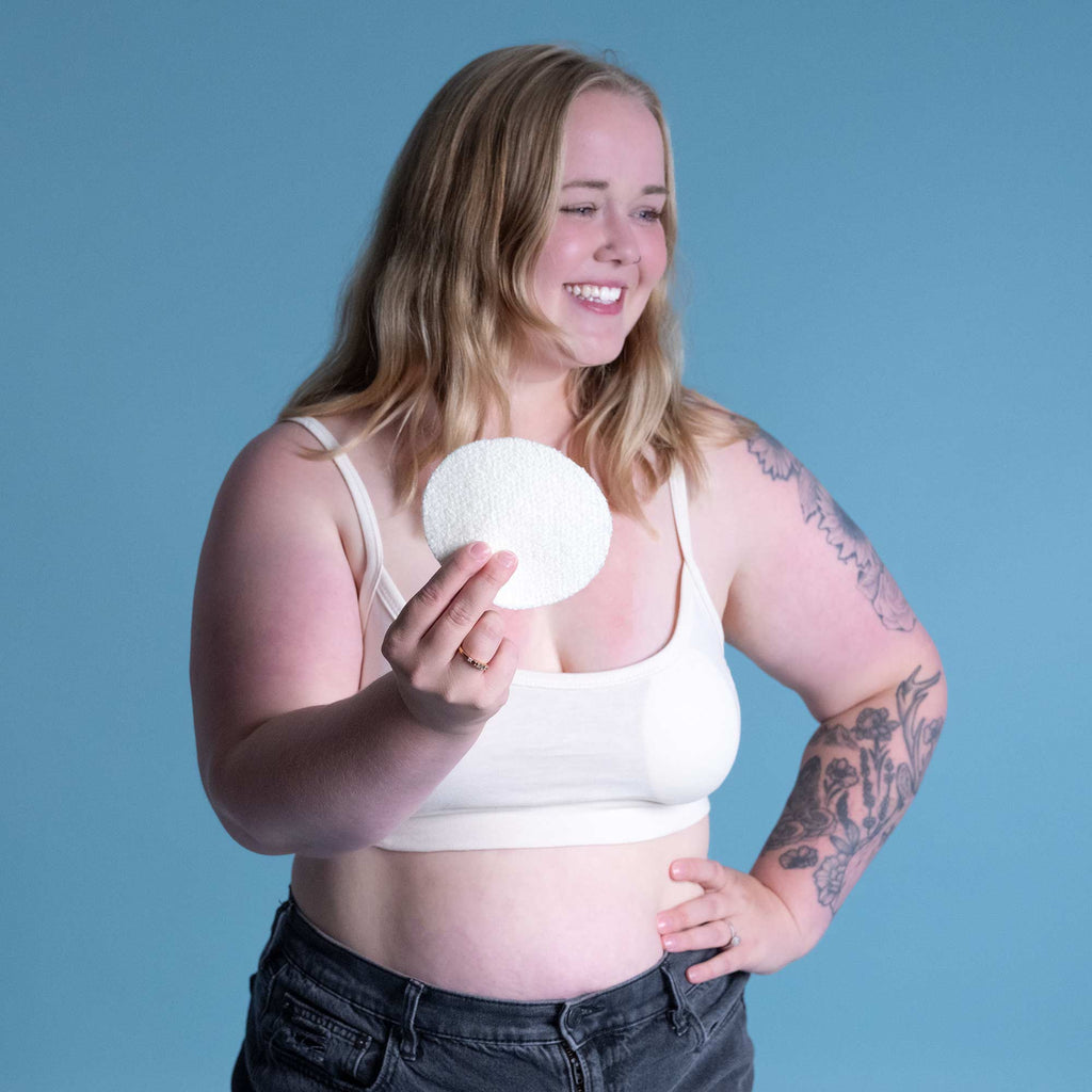 pure 100% organic cotton bra