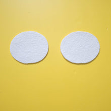 Load image into Gallery viewer, organic merino wool nipple pads
