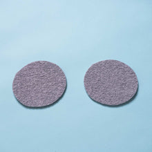 Load image into Gallery viewer, 100% organic merino wool modesty nipple pads 100% biodegradable