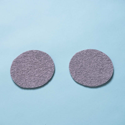 100% organic merino wool modesty nipple pads 100% biodegradable