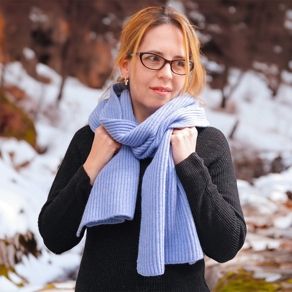 warm merino wool scarf