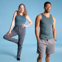 Load image into Gallery viewer, organic merino tank top no polyester