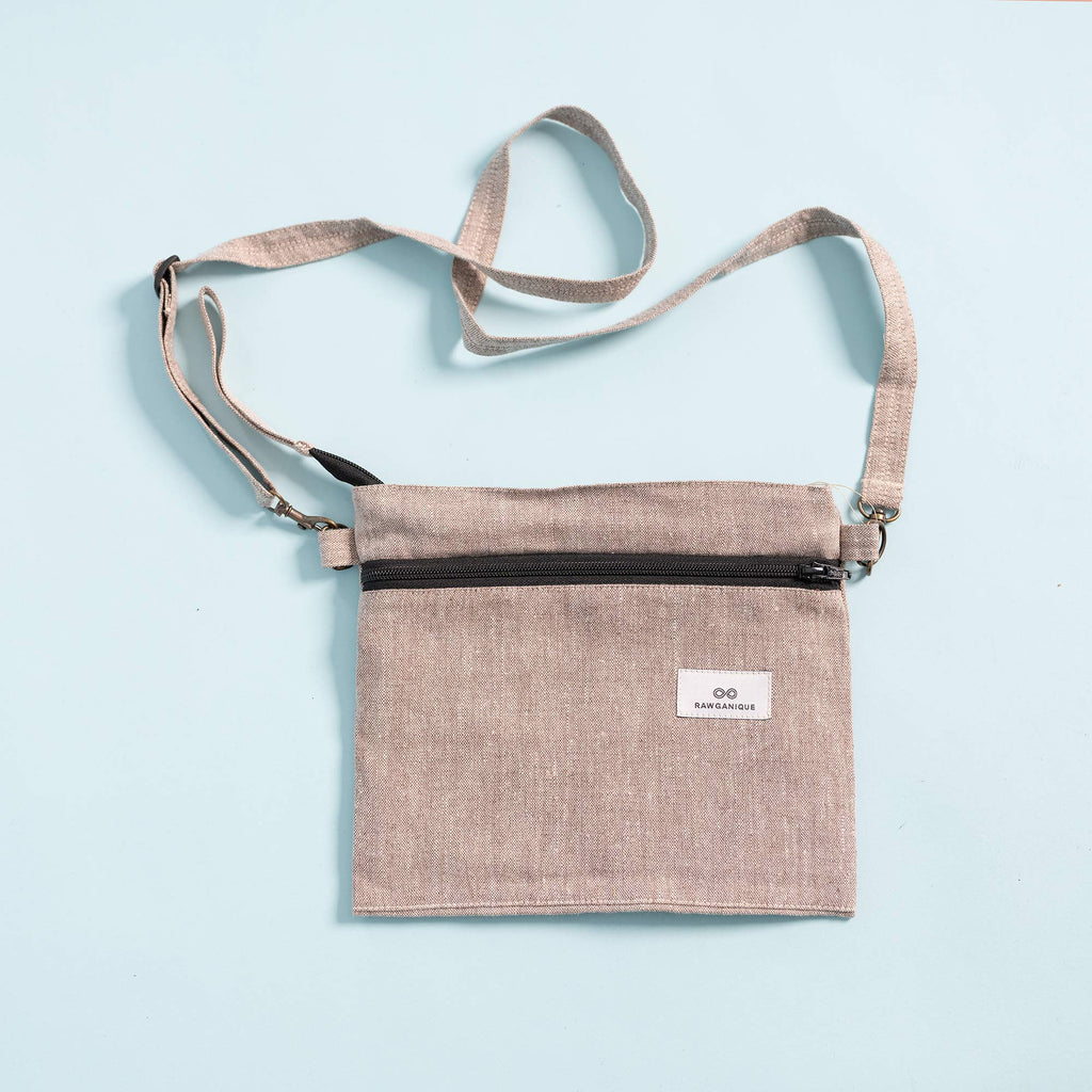 hemp commuter bag