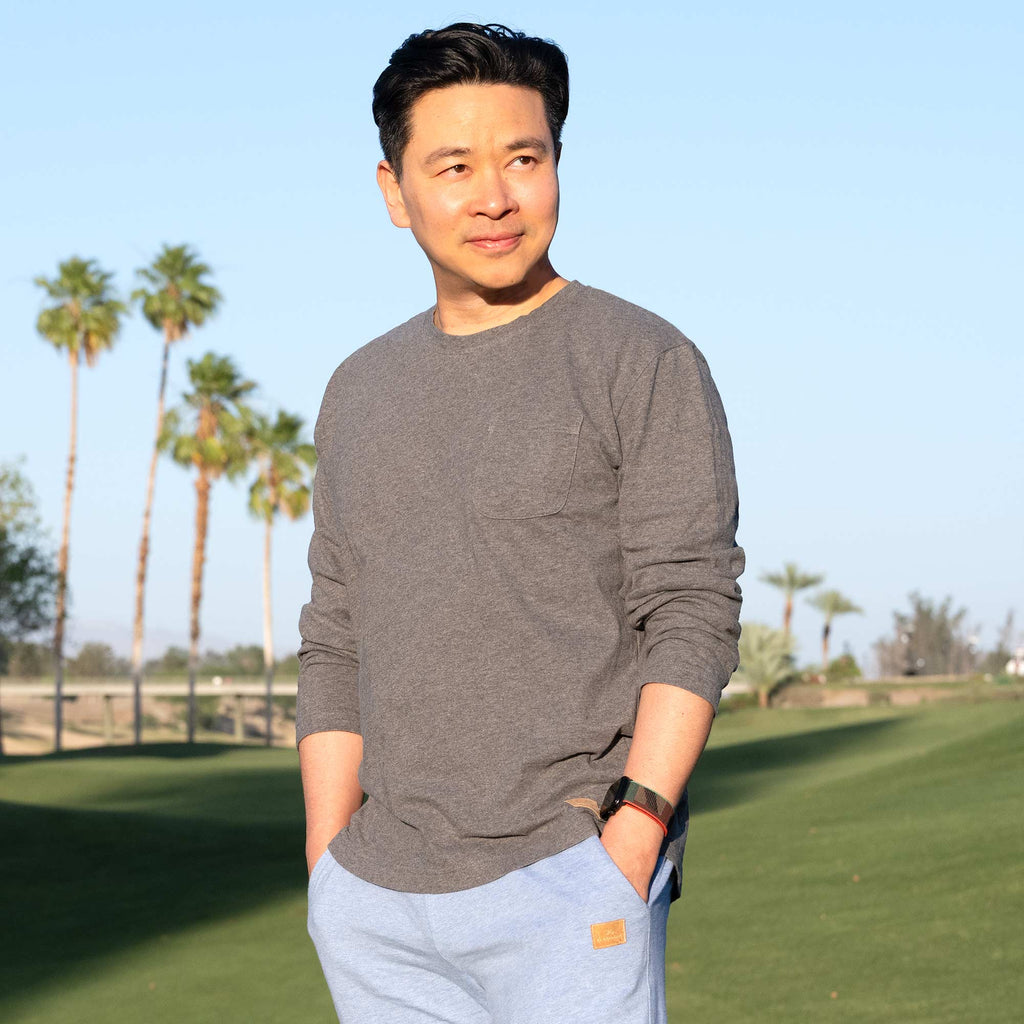 100% organic cotton long-sleeve t-shirt