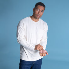 Load image into Gallery viewer, 100% organic cotton long-sleeve t-shirt polyester-free