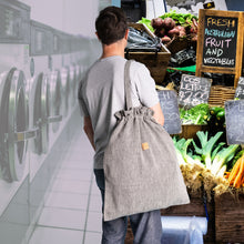 Load image into Gallery viewer, 100% organic linen laundry bag